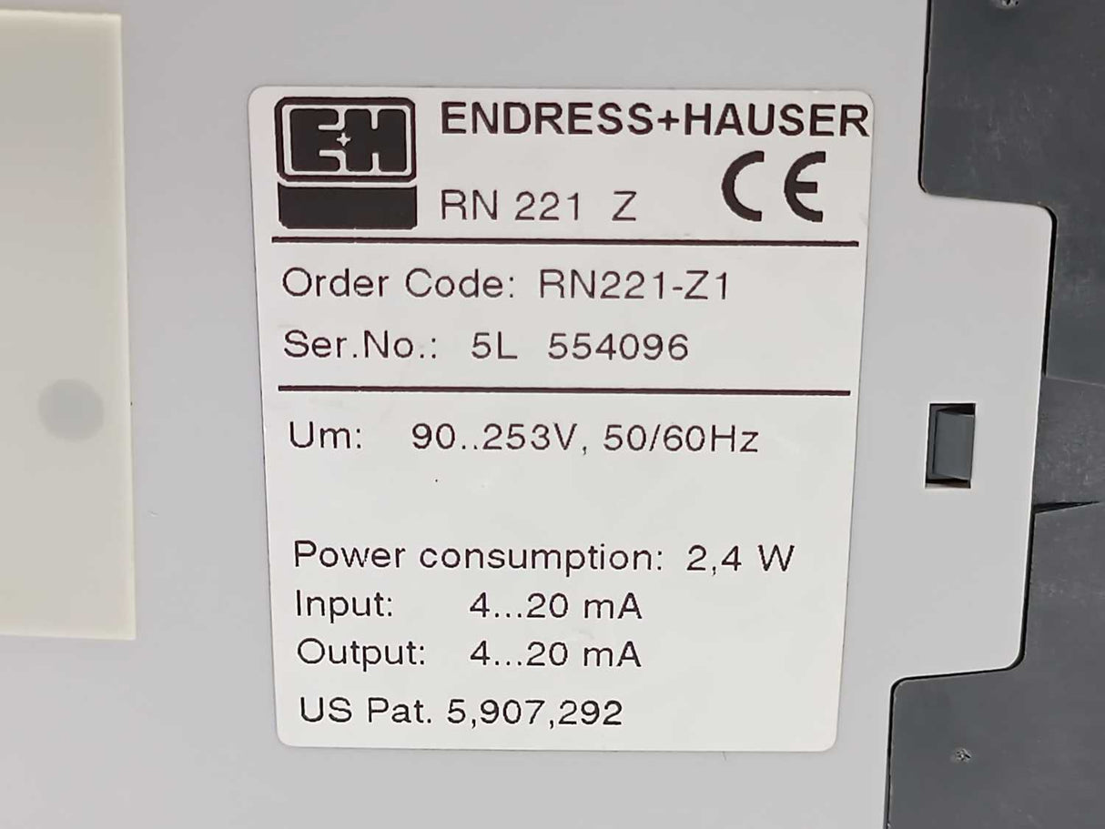 Endress+Hauser RN221-Z1 RN 221 Z