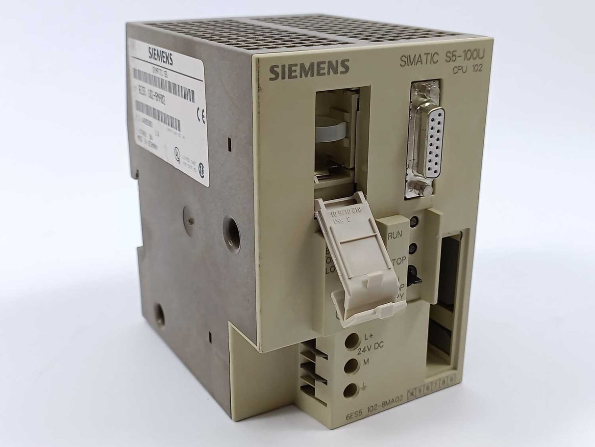 Siemens 6ES5102-8MA02 SIMATIC S5 CPU 102 Central processing unit