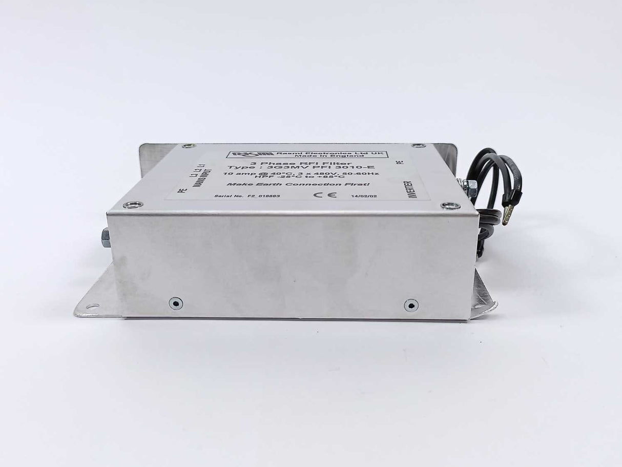 RASMI ELECTRONICS LTD 3G3MVPFI3010-E 3 PHASE RFI FILTER