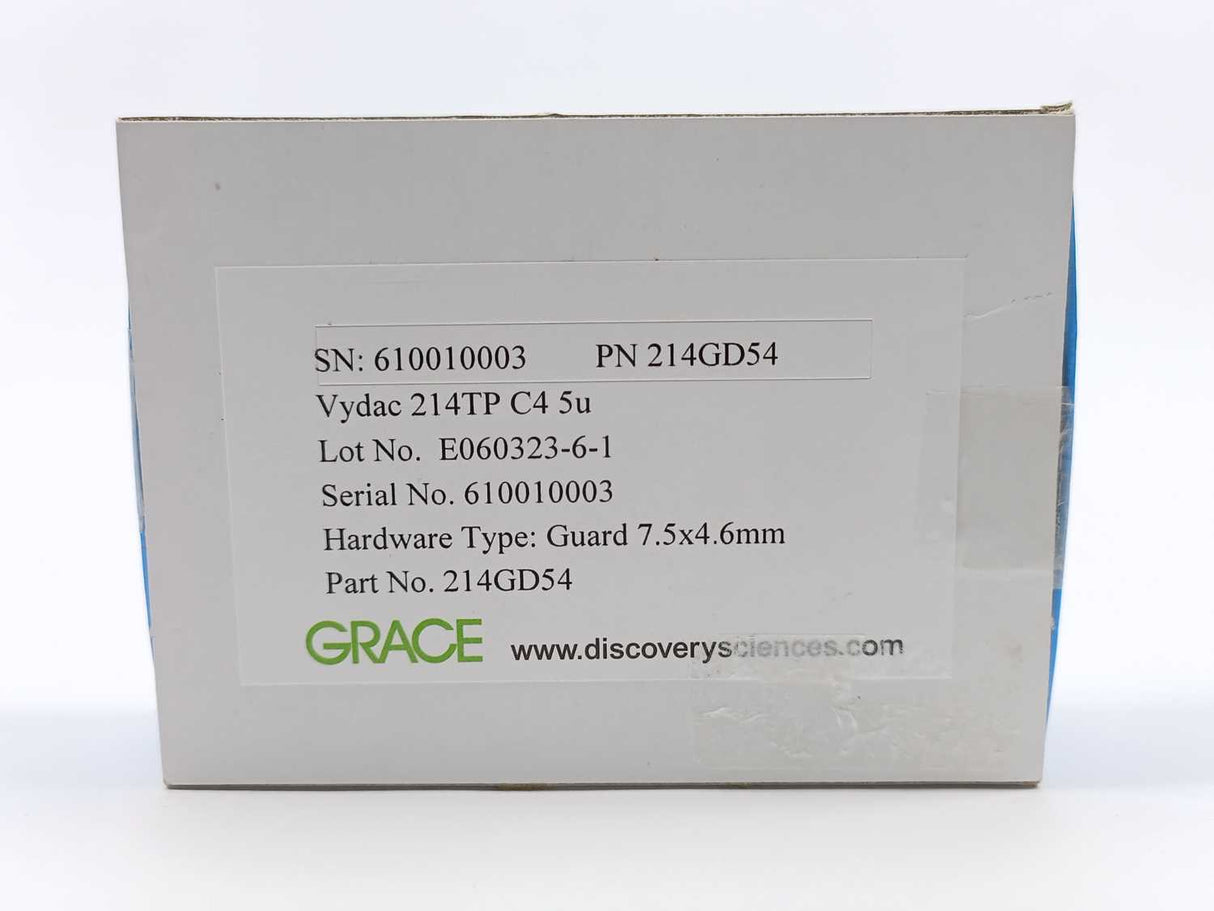 Grace Vydac 214GD54 214TP C4 Guard Cartridge 7.5x4.6mm 5μm 2pcs