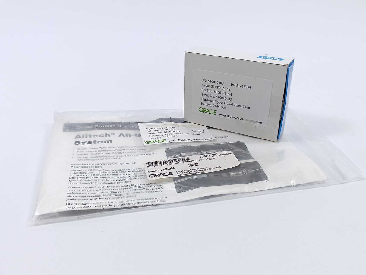 Grace Vydac 214GD54 214TP C4 Guard Cartridge 7.5x4.6mm 5μm 2pcs