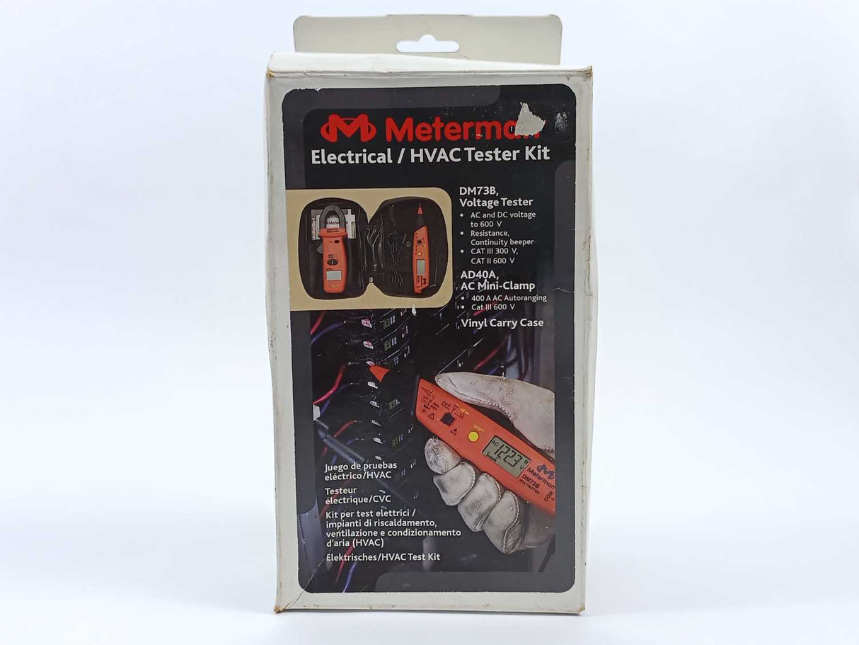 Meterman 1883769 Electrical / HVAC Tester Kit. AD40A/DM73B