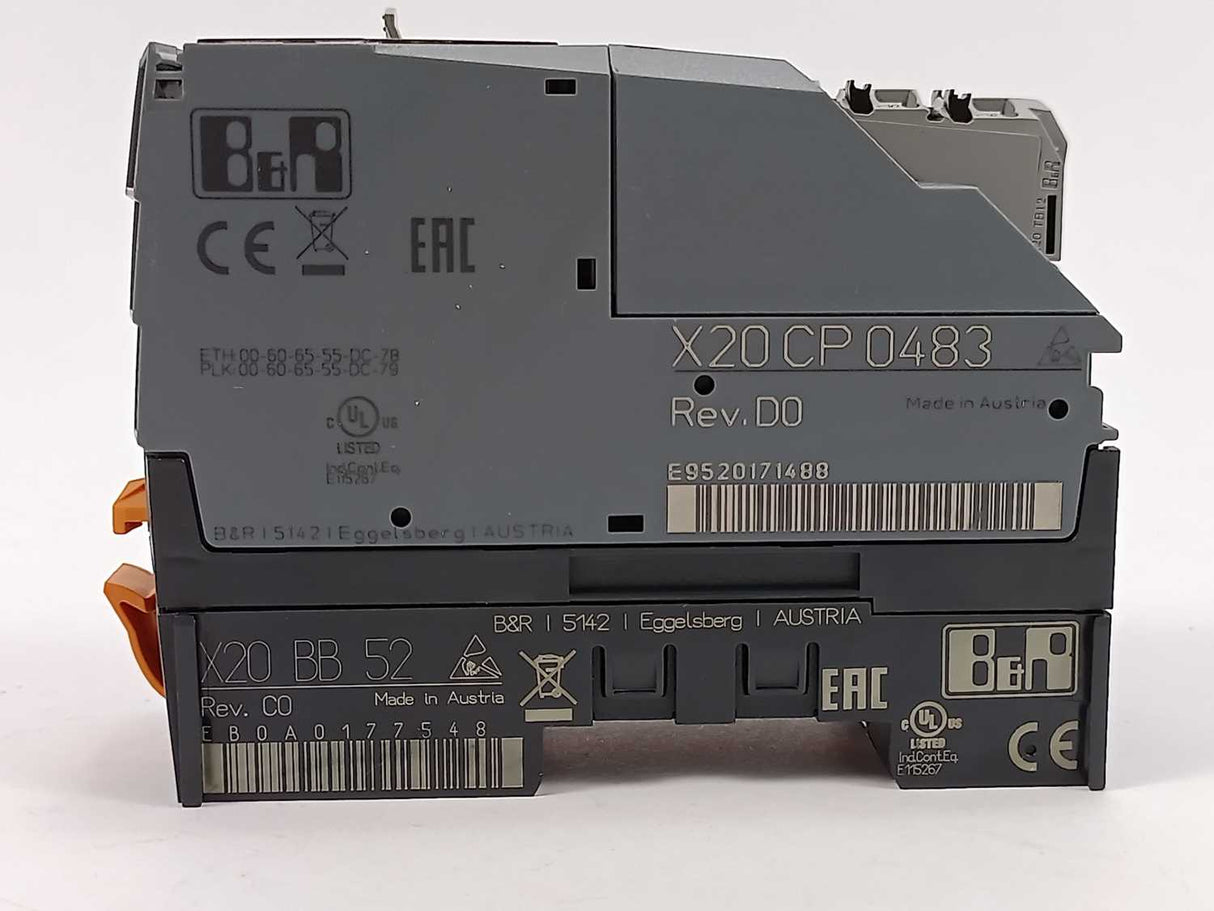 B&R X20CP0483 Compact-S Controller with X20BB52, X20CP0483