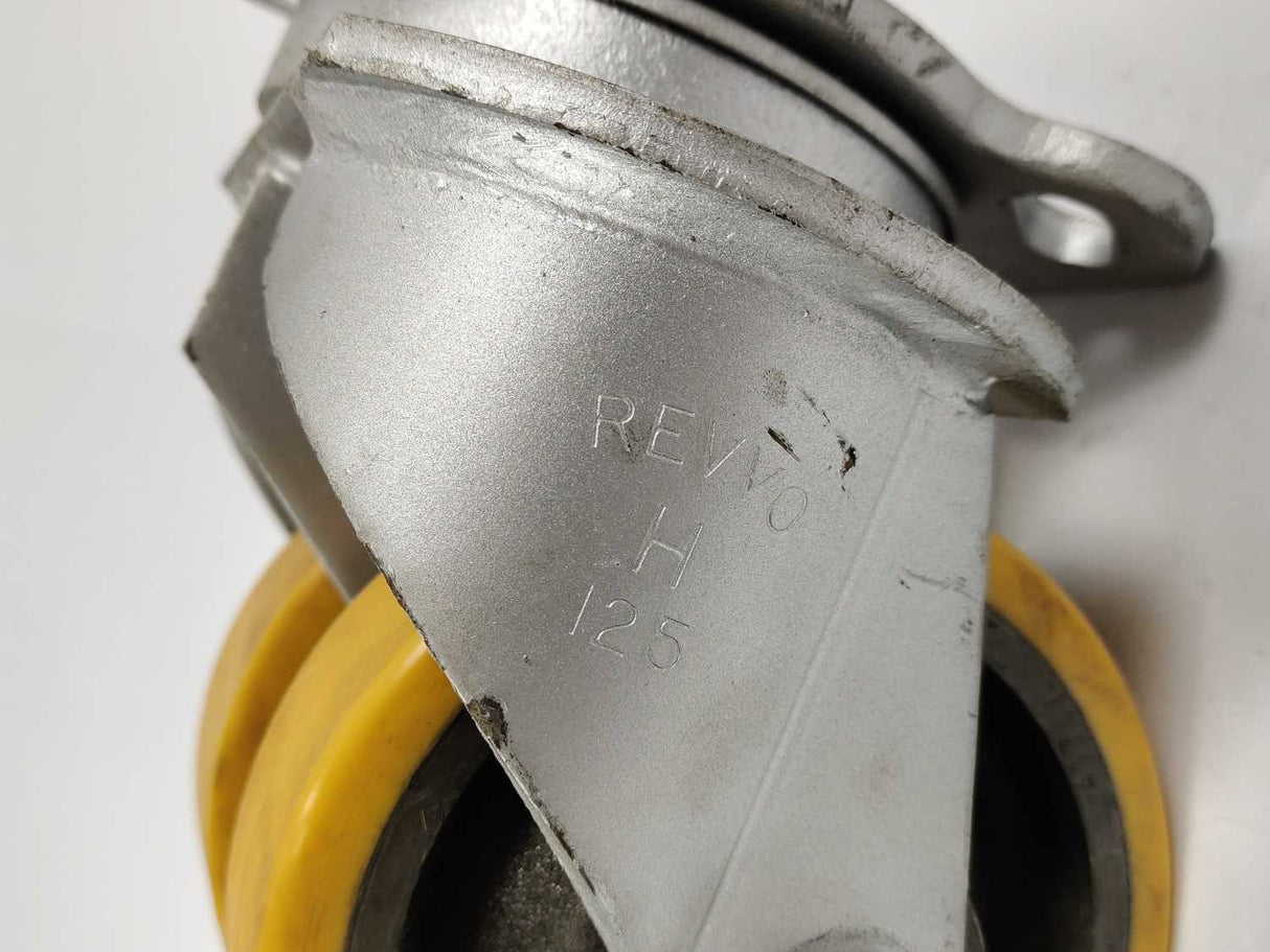 Revvo 2SH 125 45PT2 H125 5" Heavy Duty Caster. Max load: 2250lbs (1000kg)