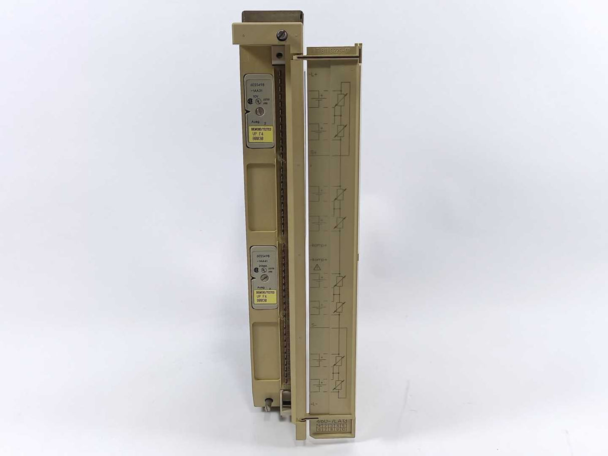 Siemens 6ES5460-7LA13 SIMATIC S5, Analog input, incl. measuring range modules