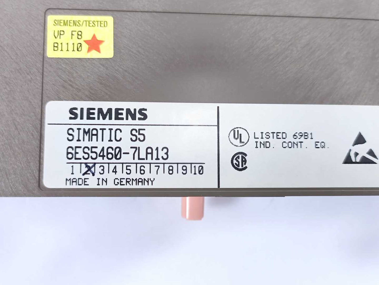 Siemens 6ES5460-7LA13 SIMATIC S5, Analog input