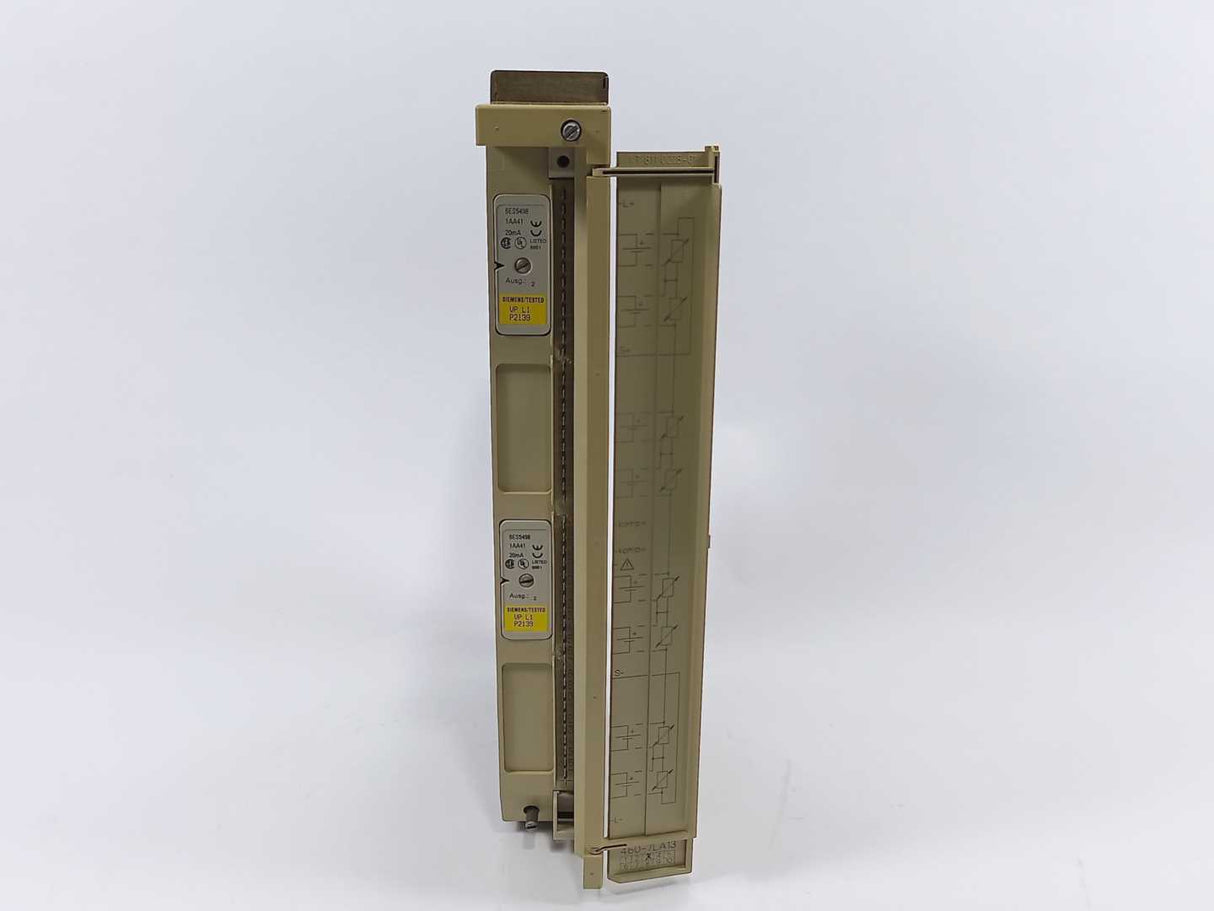 Siemens 6ES5460-7LA13 SIMATIC S5, Analog input, incl. measuring range modules