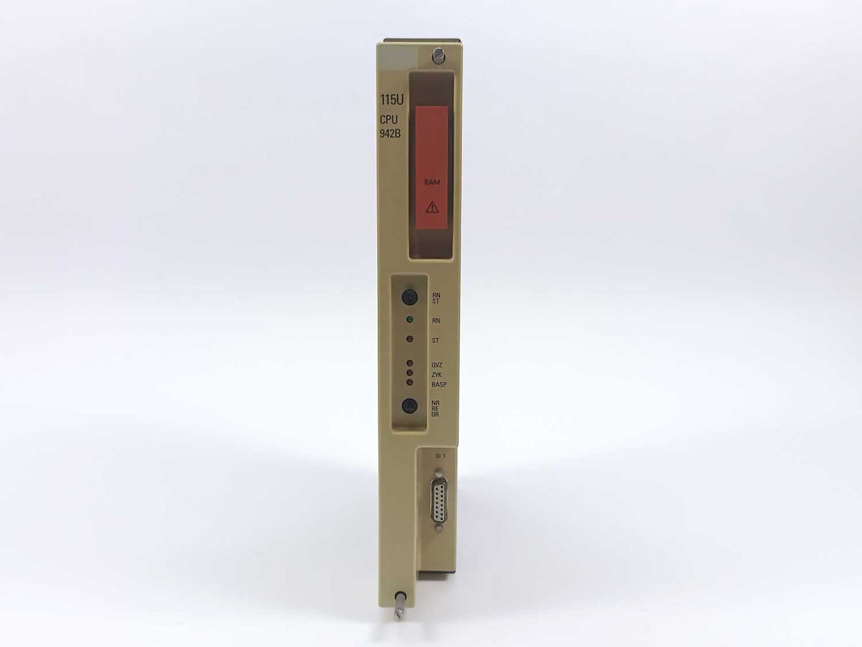 Siemens 6ES5942-7UB11 Simatic S5 with 6ES5375-0LD21 RAM Card