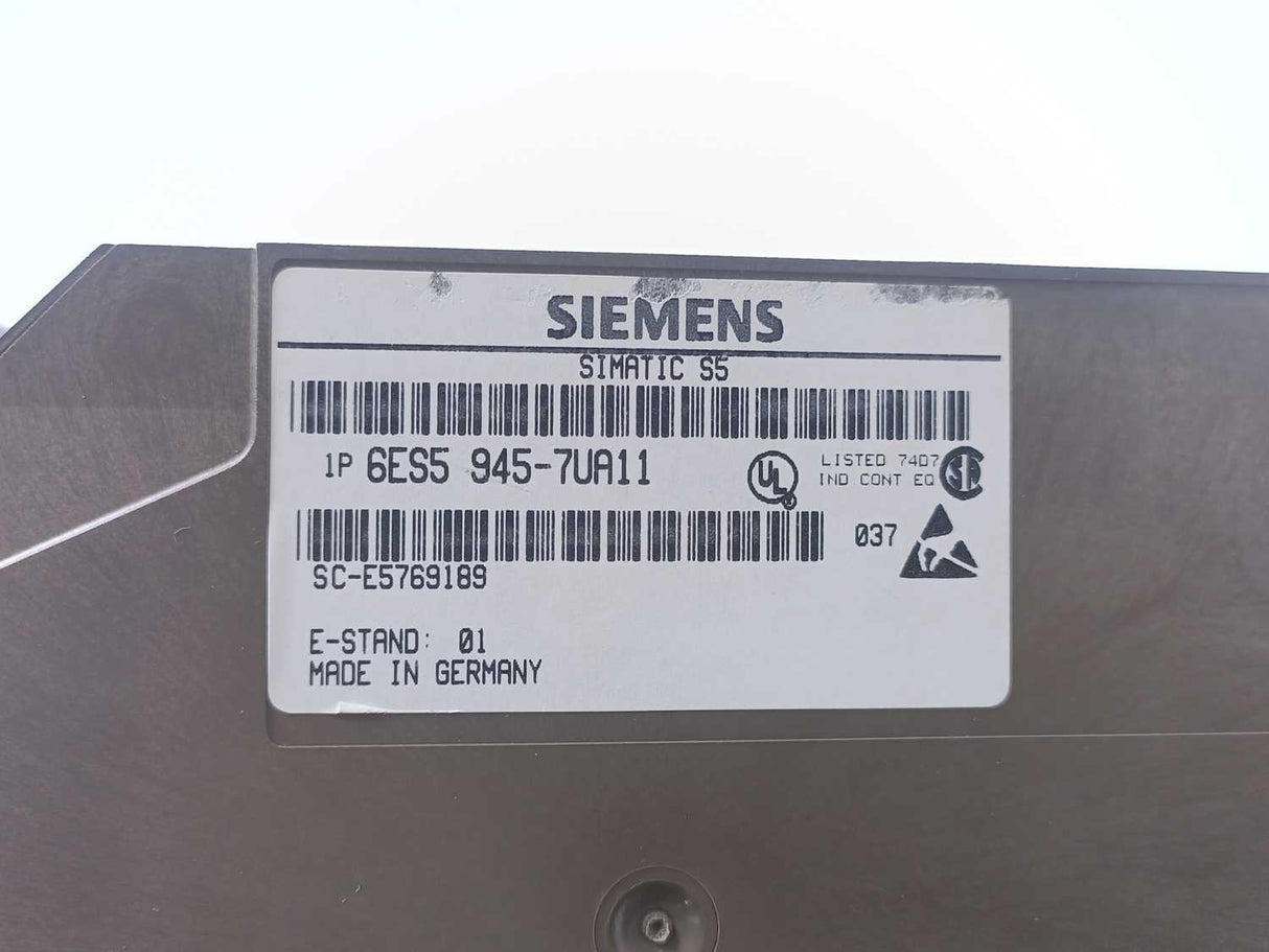 Siemens 6ES5945-7UA11 115U CPU 945