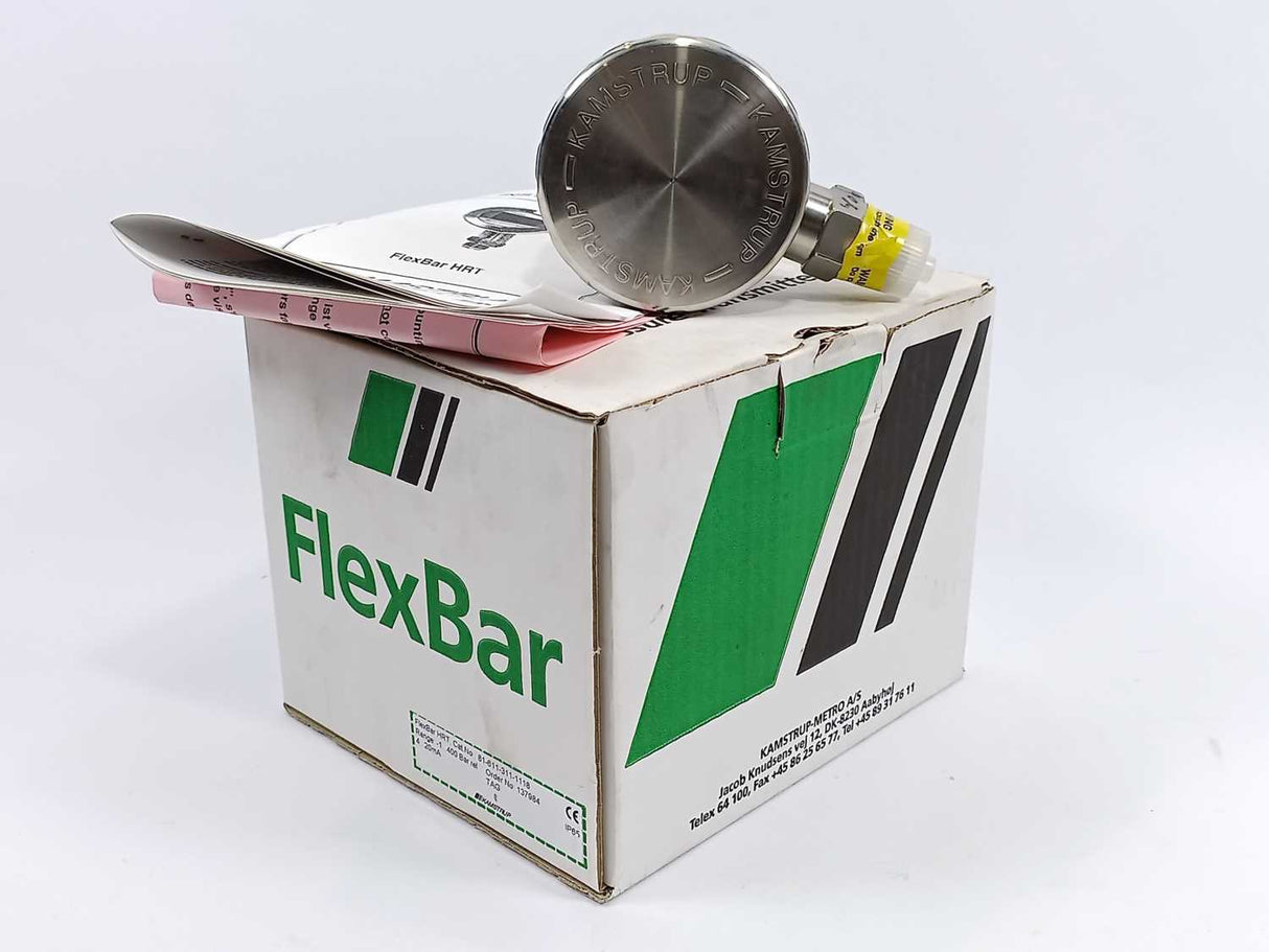 Kamstrup 81-611-311-1118 FlexBar HRT 137984 -1 to 400 Bar