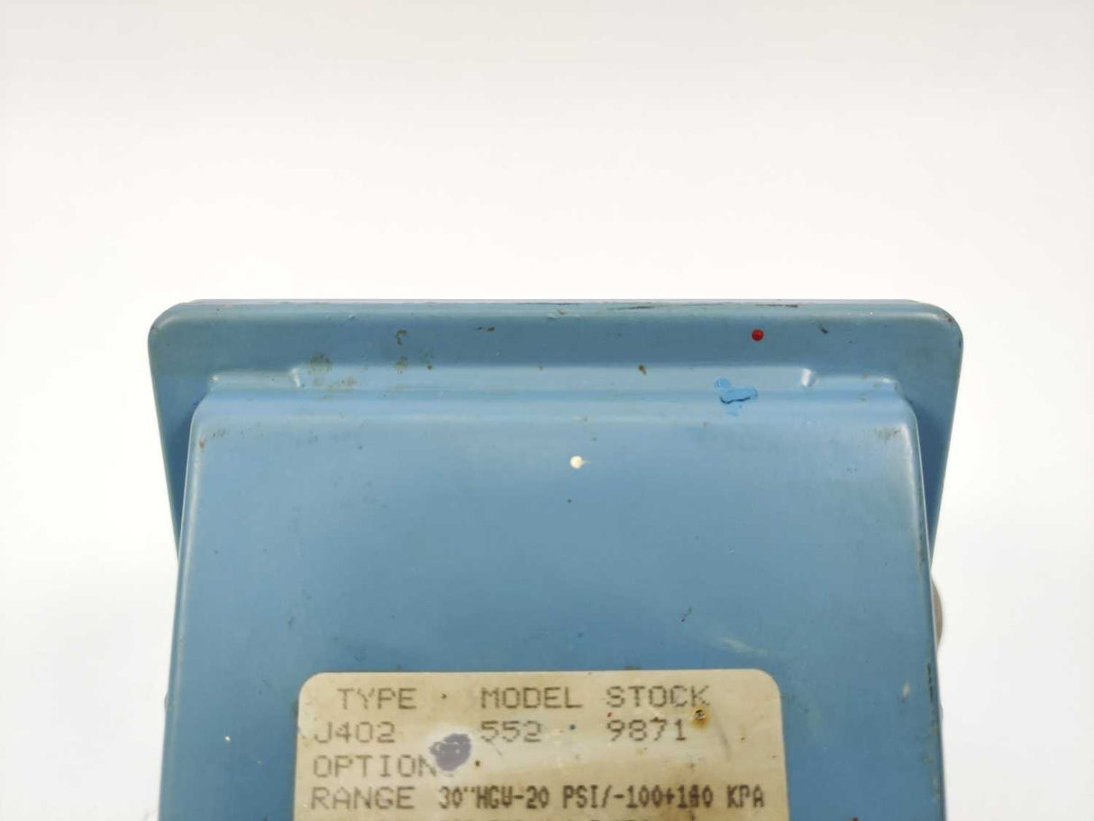 UE United Electric J402-552 Pressure and Temperature Switch