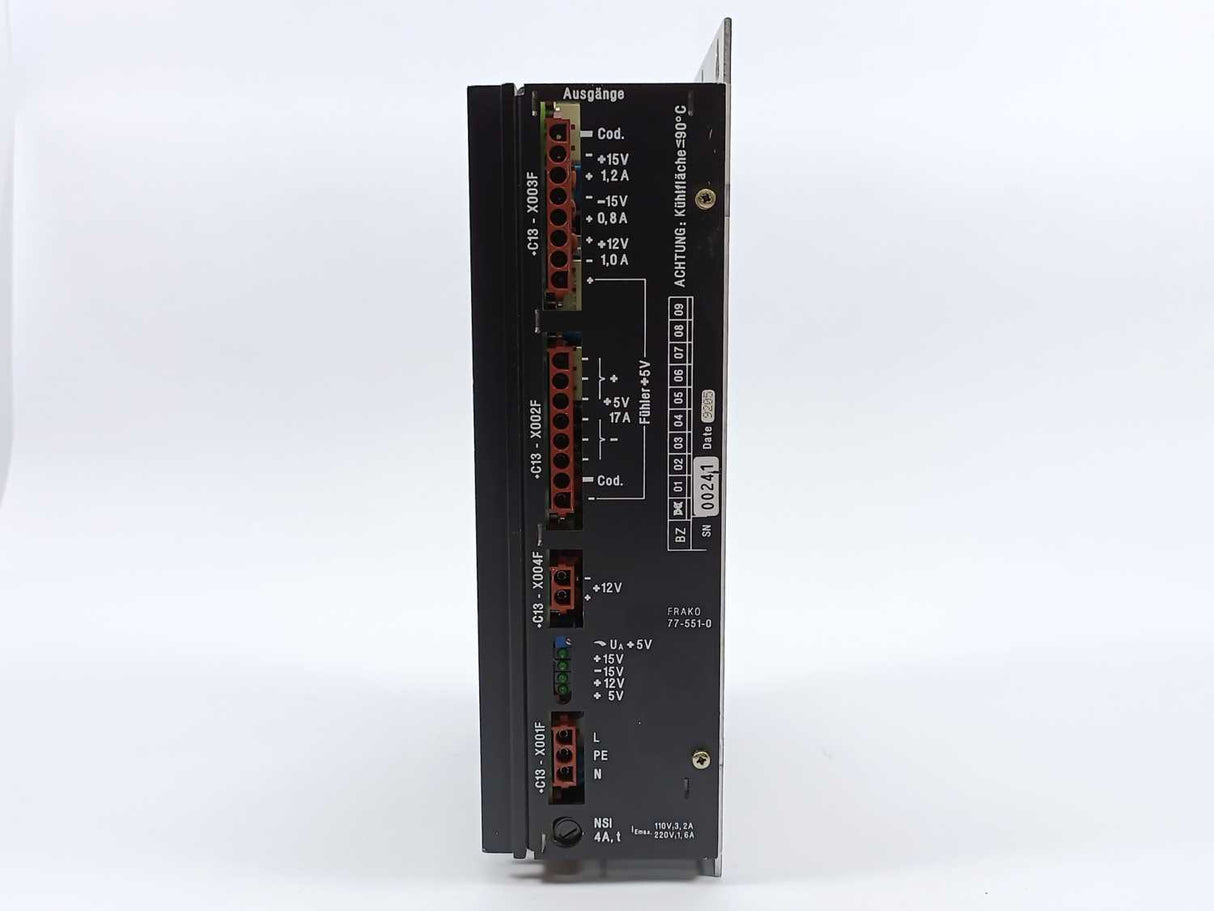 FRAKO 77-551-0 POWER SUPPLY