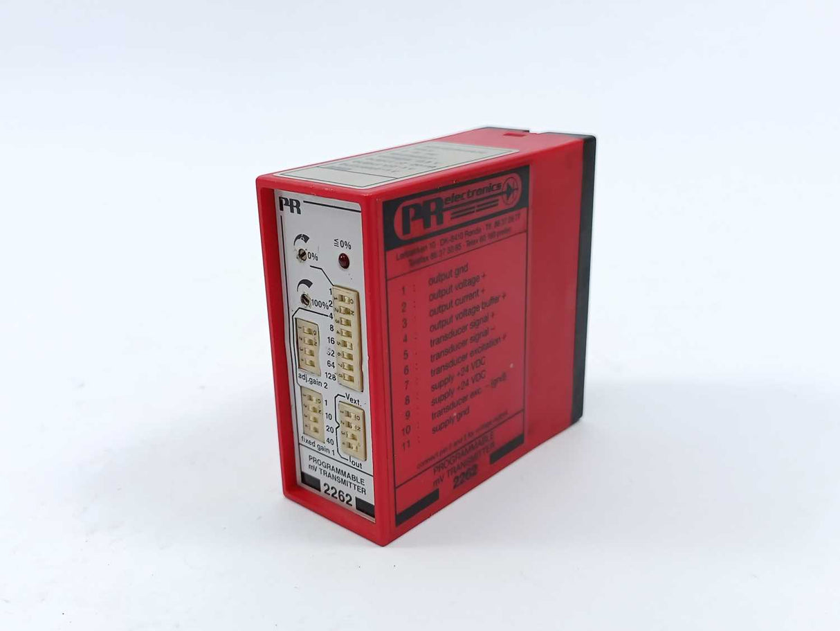 PR Electronics 2262 Programmable mV Transmitter
