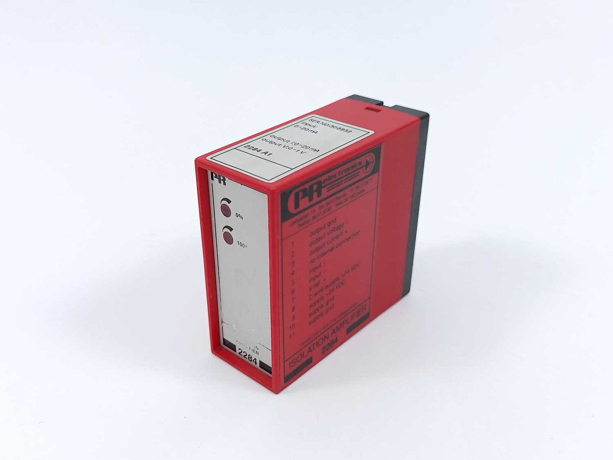 PR Electronics 2284A1 Isolation Amplifier 2284