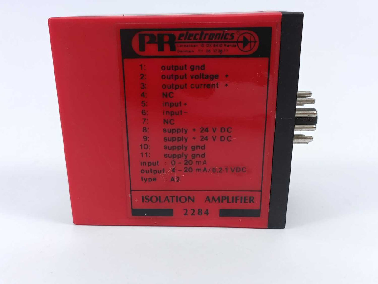 PR Electronics 2284A2 Isolation Amplifier 2284