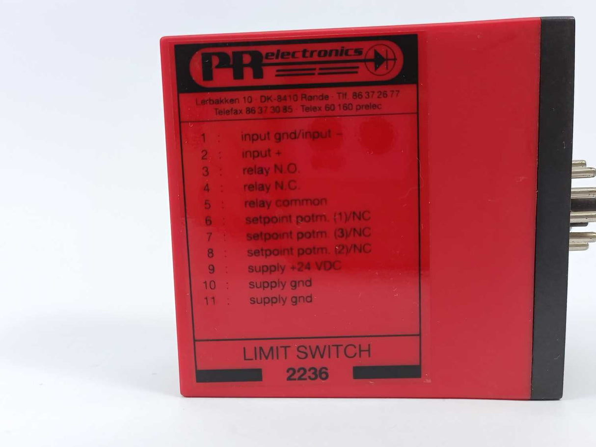 PR Electronics 2236 B2B2 Limit Switch