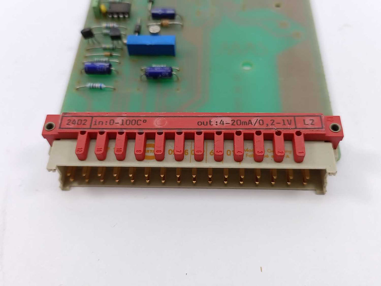 PR Electronics 2402 L2 R/I TRANSMITTER in: 0-100 DEG. C