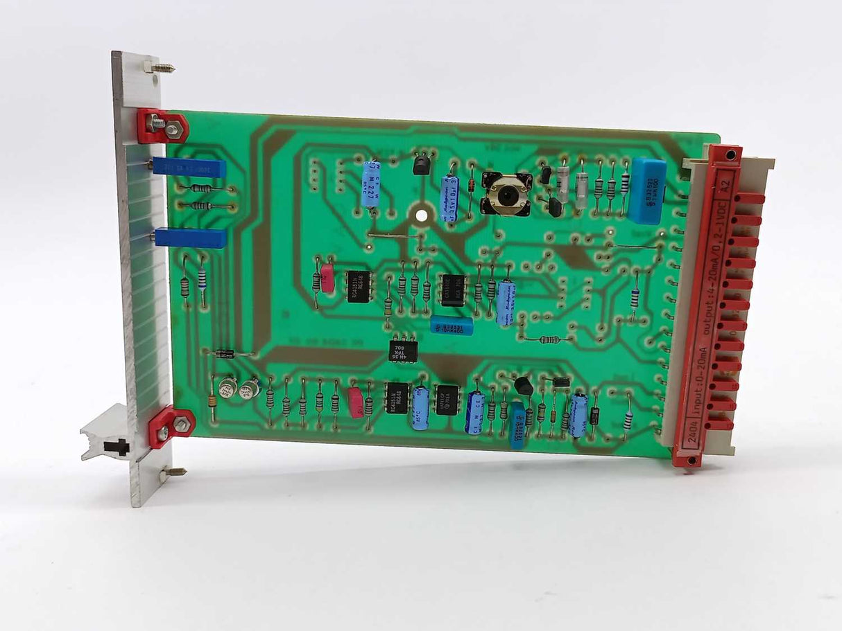 PR Electronics 2404 A2 ISOLATION AMPLIFIER in: 0-20mA out: 4-2mA/0,2-1VDC