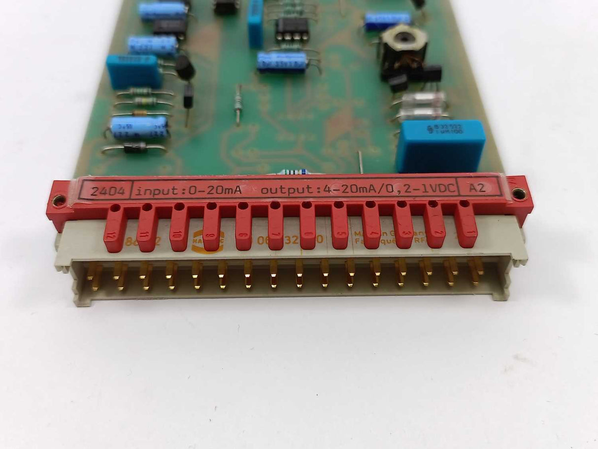 PR Electronics 2404 A2 ISOLATION AMPLIFIER in: 0-20mA out: 4-2mA/0,2-1VDC