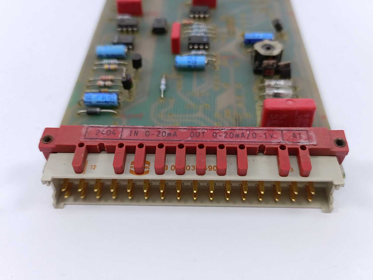 PR Electronics 2404 A1 ISOLATION AMPLIFIER in: 0-20mA out: 0-20mA/0-1VDC