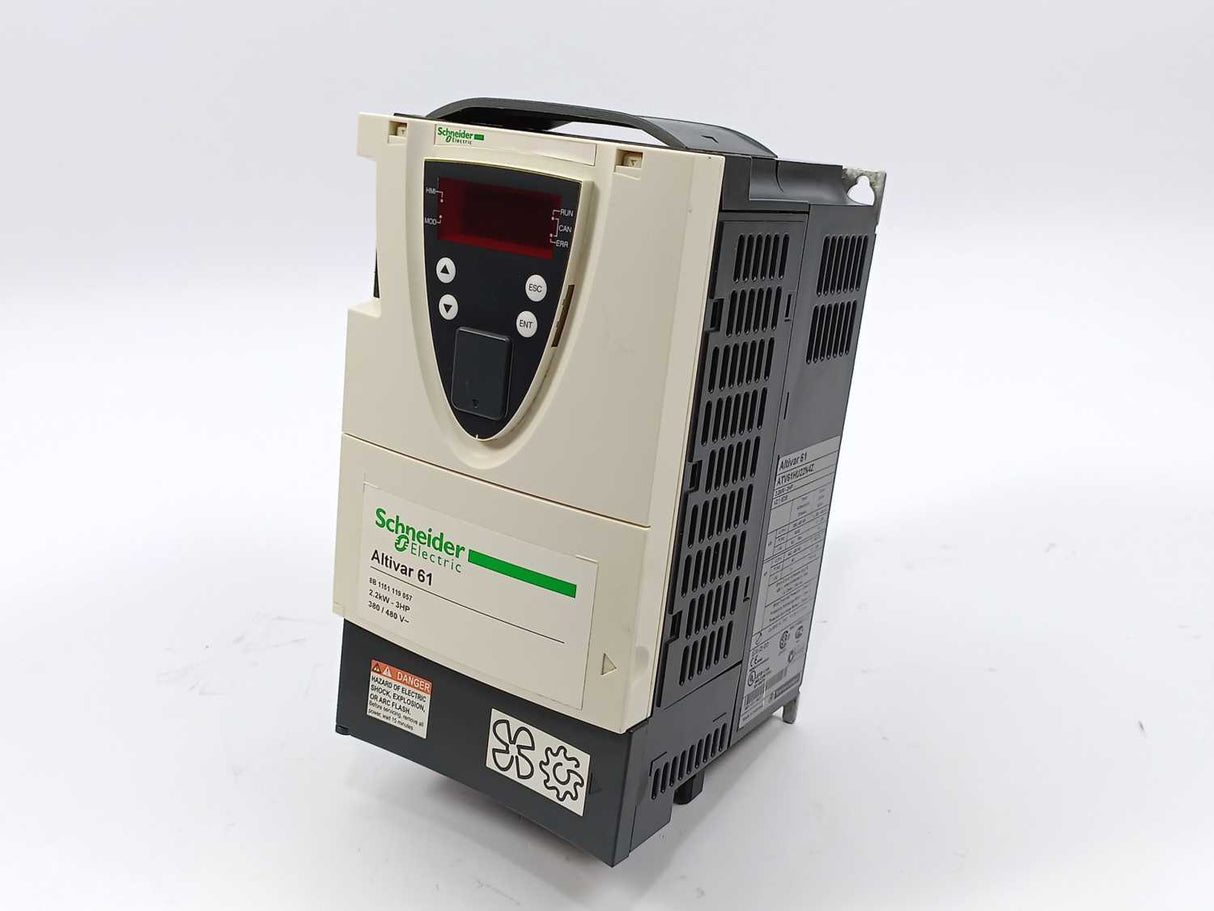 Schneider Electric ATV61HU22N4Z AC Speed Drive 2.2kW 3HP