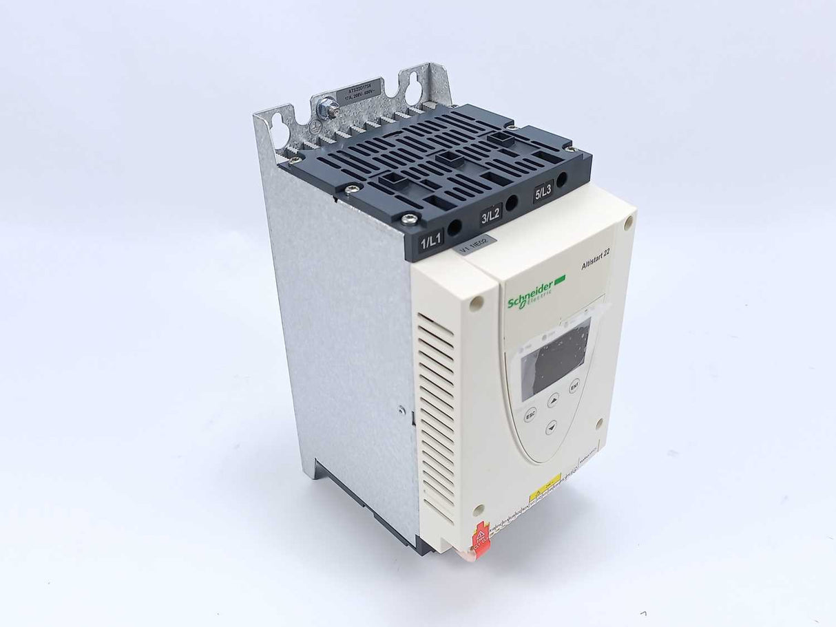 Schneider Electric ATS22D17S6 Soft Starter 208V-600V ~-50/60Hz-17A