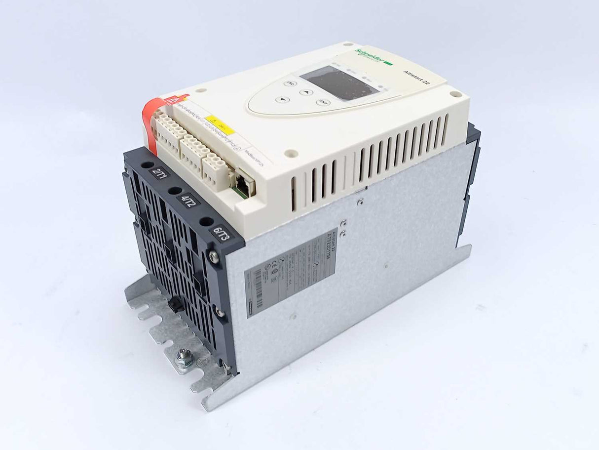 Schneider Electric ATS22D17S6 Soft Starter 208V-600V ~-50/60Hz-17A