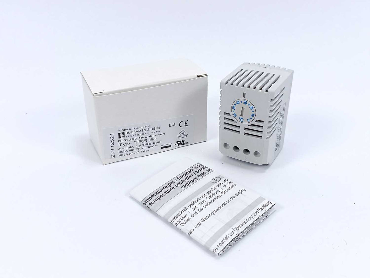 Rubsamen & Herr 15TRS060 ZK112521 Thermostat