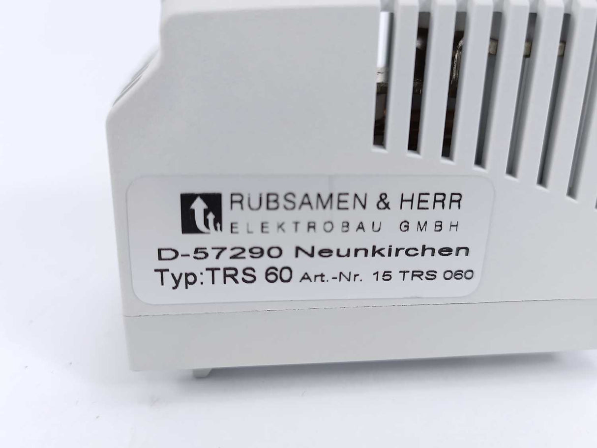 Rubsamen & Herr 15TRS060 ZK112521 Thermostat