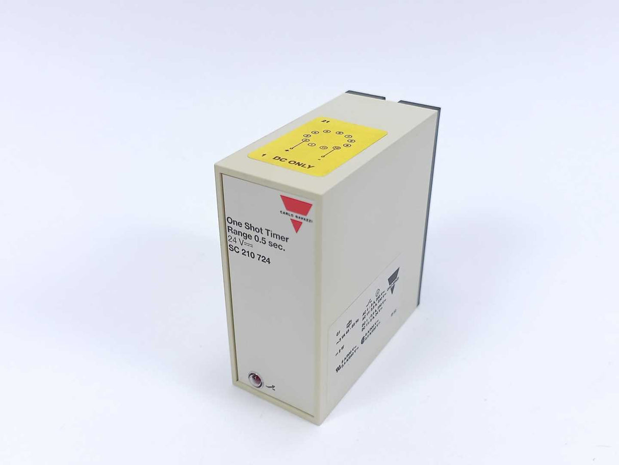 Carlo Gavazzi SC 210 724 One Shot Timer Range 0.5 sec.