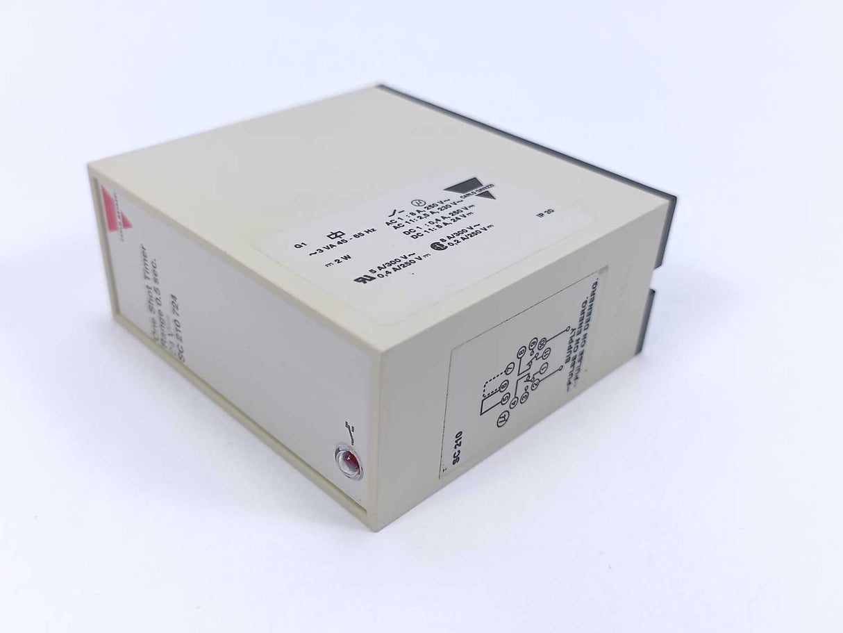 Carlo Gavazzi SC 210 724 One Shot Timer Range 0.5 sec.