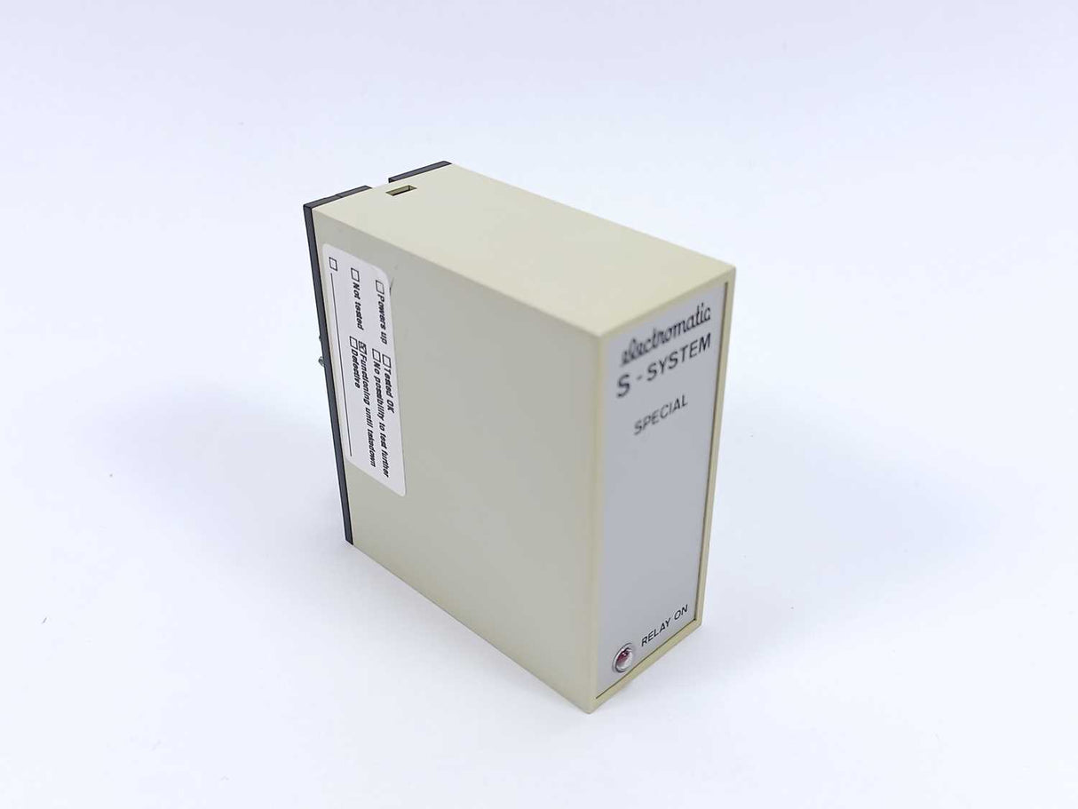 Electromatic SE 110 220 779 S-System Special Relay