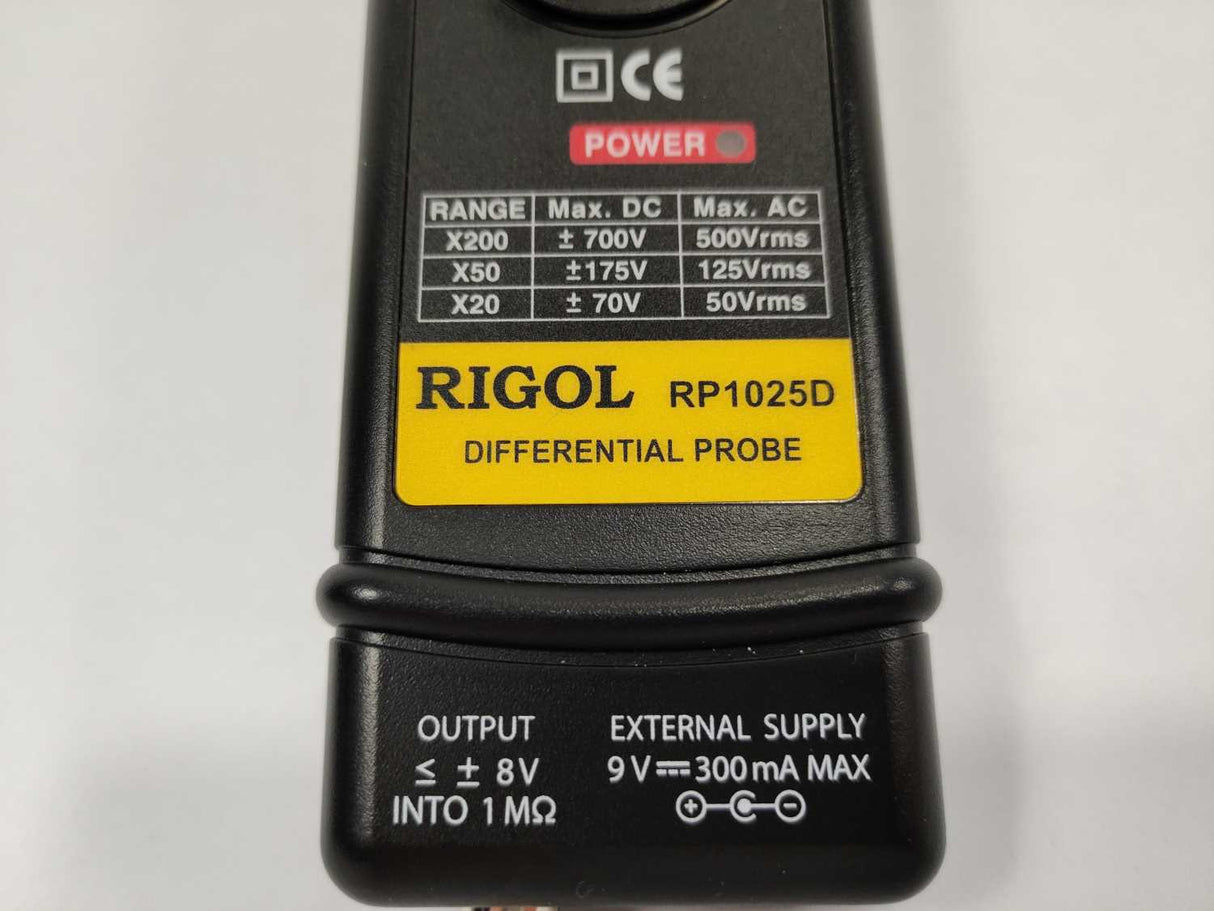 RIGOL RP1025D HV differential probe 25 MHz