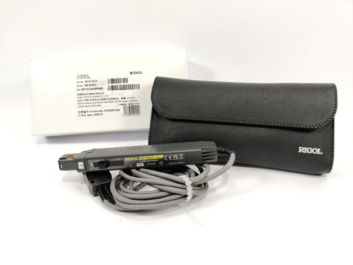 RIGOL RP1003C Clamp on Probe 50 MHz Current Range 50 A at 0.1 V/A sensivity