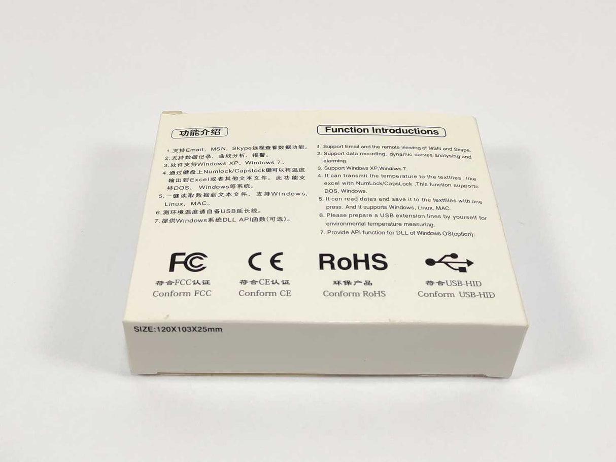 PC sensor TEMPerHUM Digital air temperature humidity meter