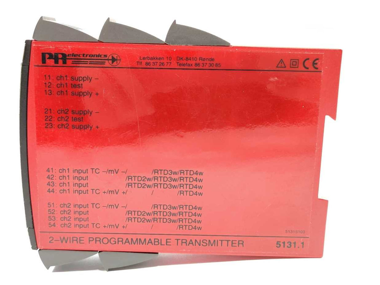 PR Electronics 5131A1B 2-wire programmable transmitter