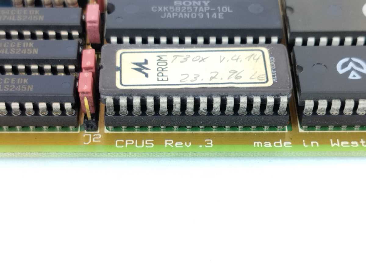 MKC computer CPU5 REV.3 Card Module