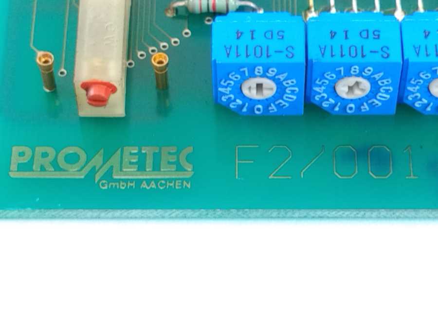 PROMETEC F2/001 Circuit MODULE