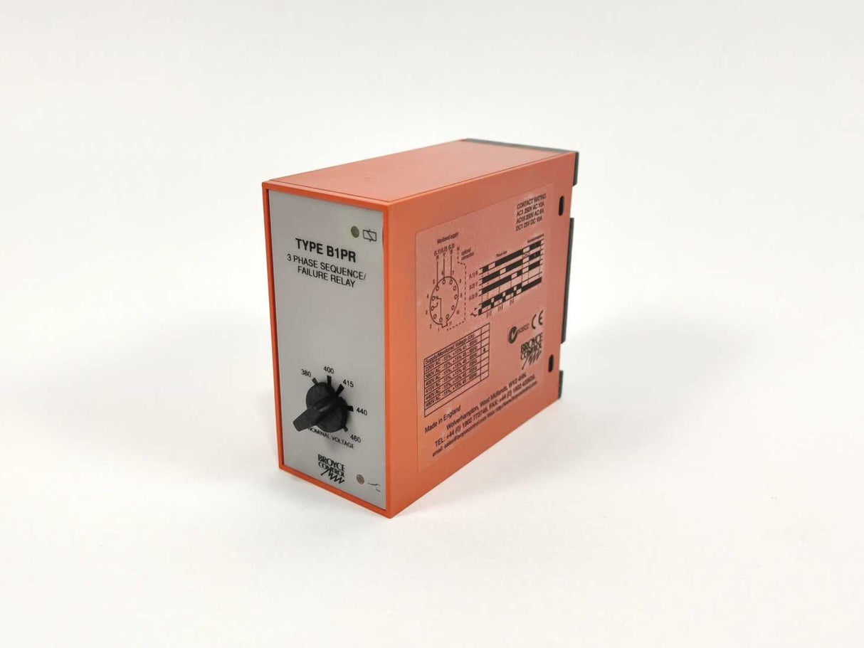 BROYCE CONTROL B1PR 400 VAC Phase Voltage Monitoring Relay