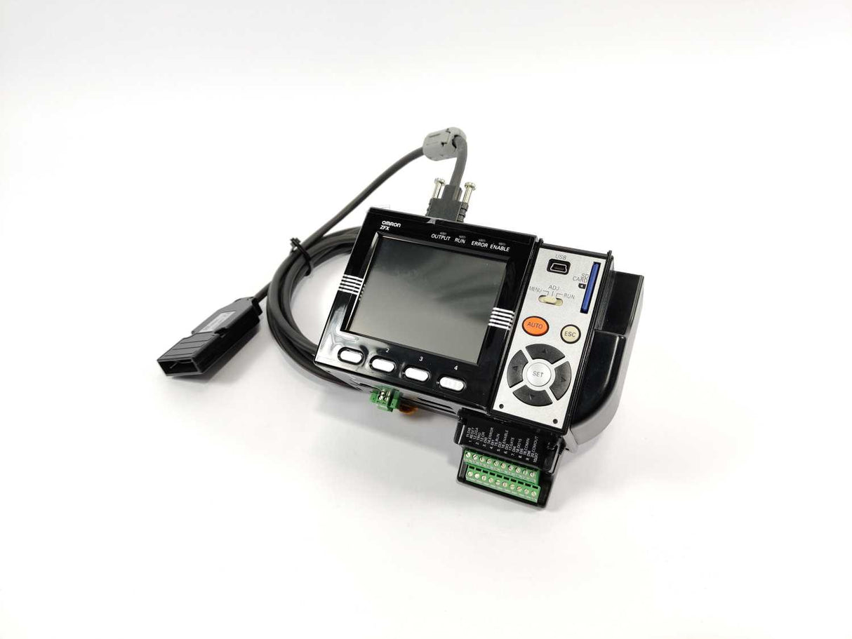 OMRON ZFX-C15 Smart Sensor AMP Unit + ZFX-XC3A