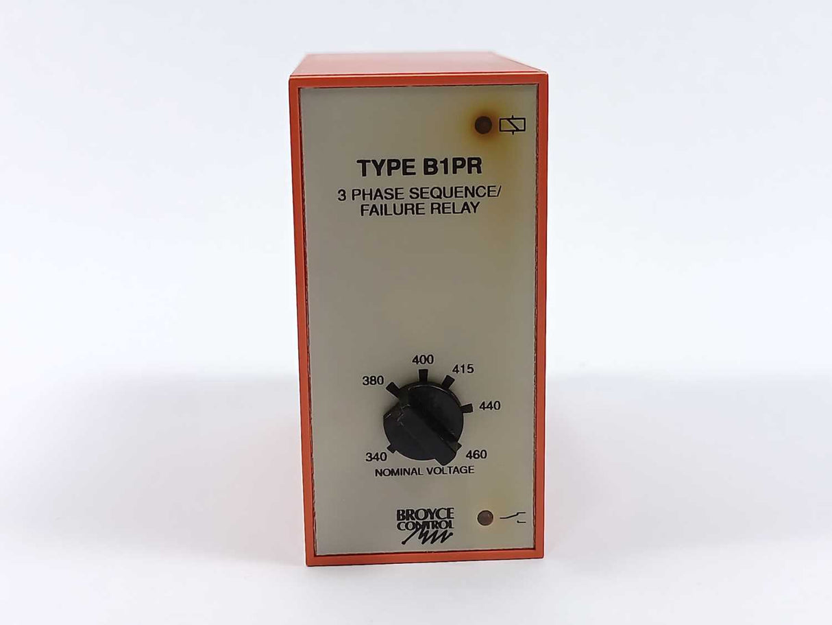 BROYCE CONTROL B1PR 400 VAC Phase Voltage Monitoring Relay