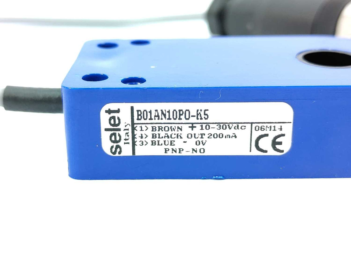 Selet B01AN10PO-K5 Sensor, Ring Type, 10-30 VDC