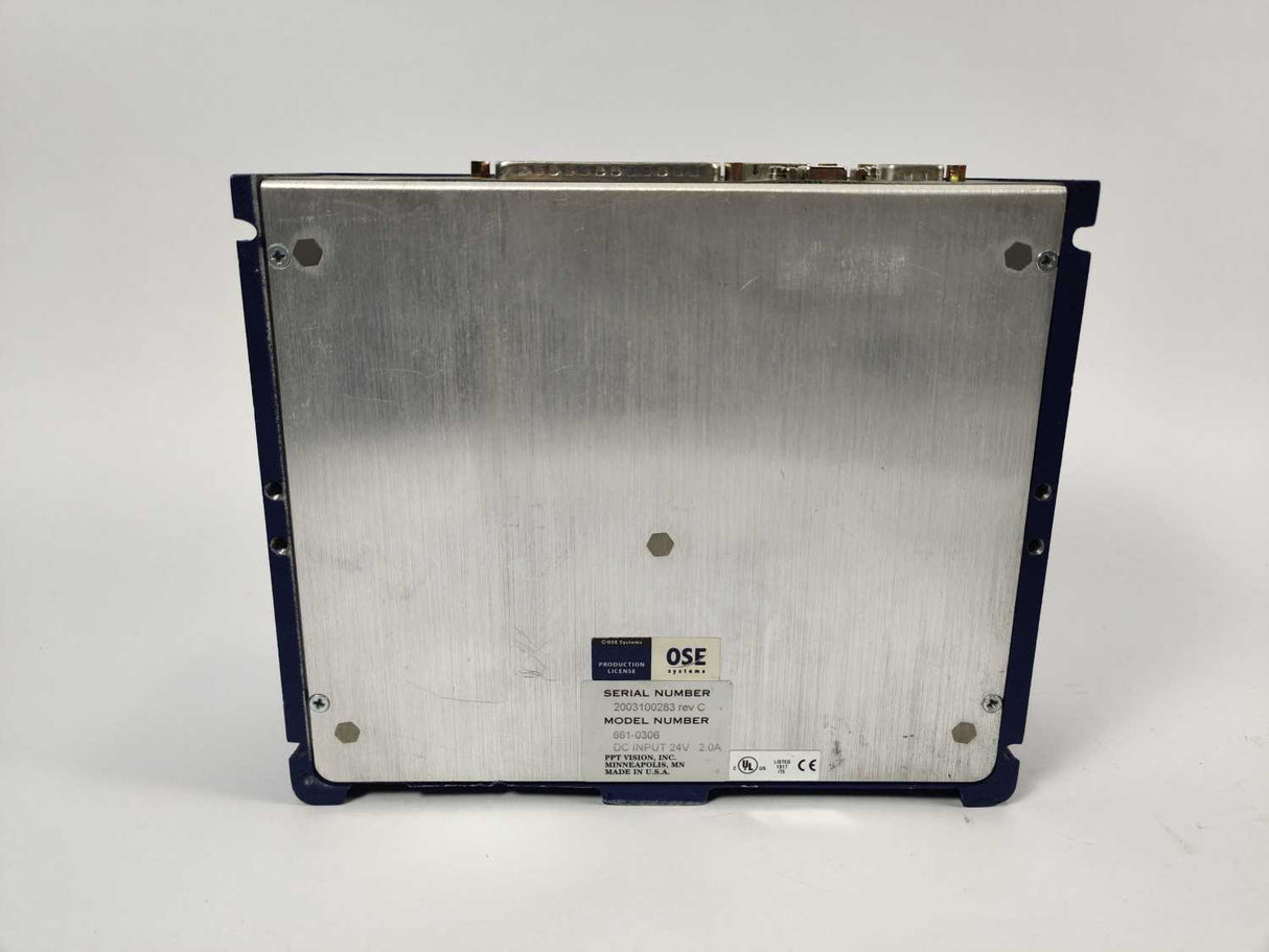 PPT Vision 661-0306 Vision System Processor DC INPUT 24V 2.0A