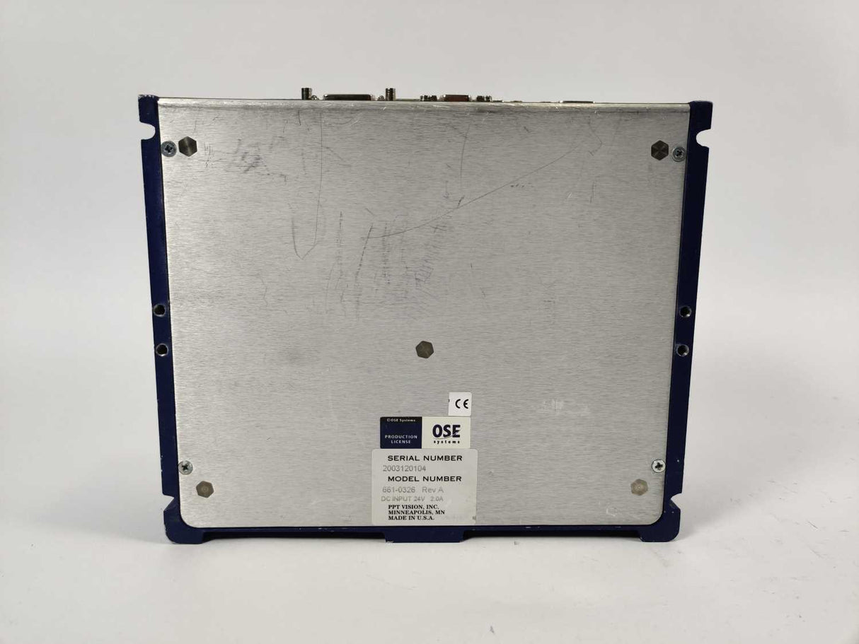 PPT Vision 661-0326 System Processor DC INPUT 24V 2.0A