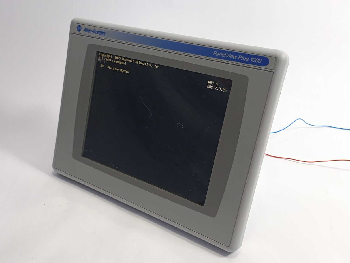 AB 2711P-T10C4D1 Ser. A Panel View Plus 1000 Assembled Terminal