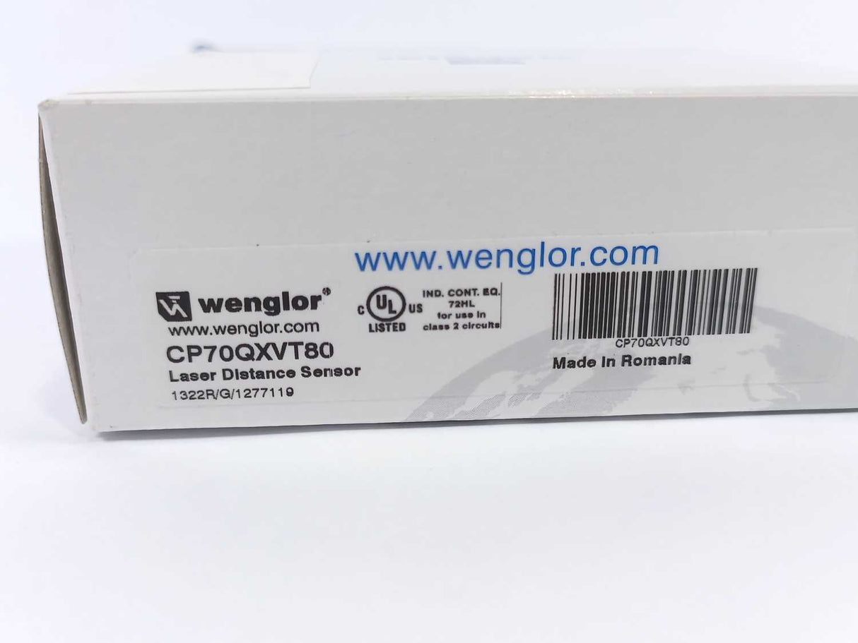 Wenglor CP70QXVT80 Laser Distance Sensor