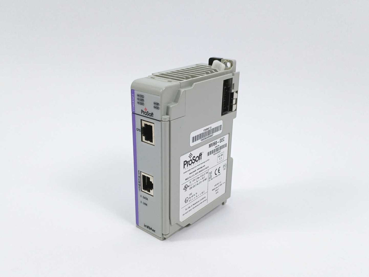 ProSoft MVI69-GEC Generic ASCII Ethernet Communication Module