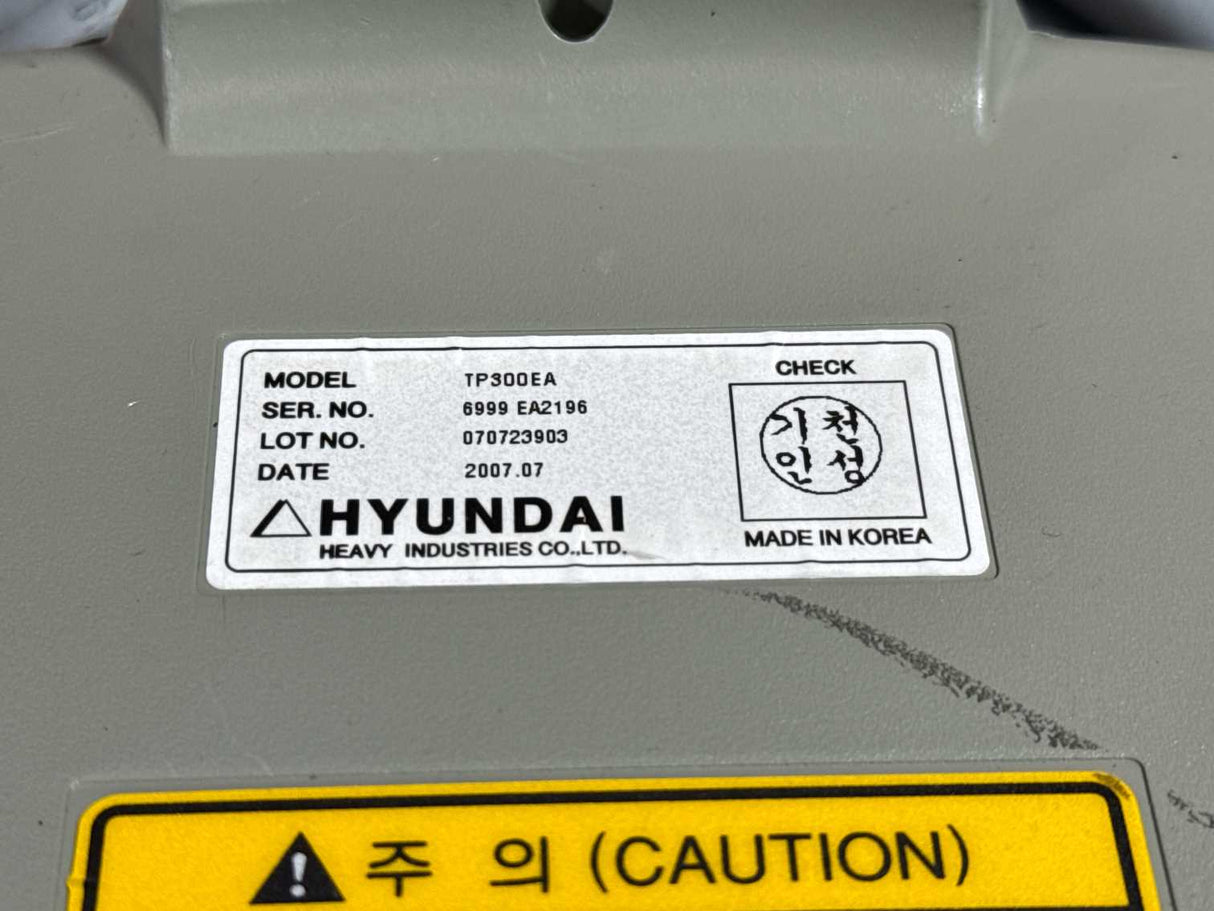 HYUNDAI HX130 ROBOT MANIPULATOR W. Hi4a-0000 + TP300EA