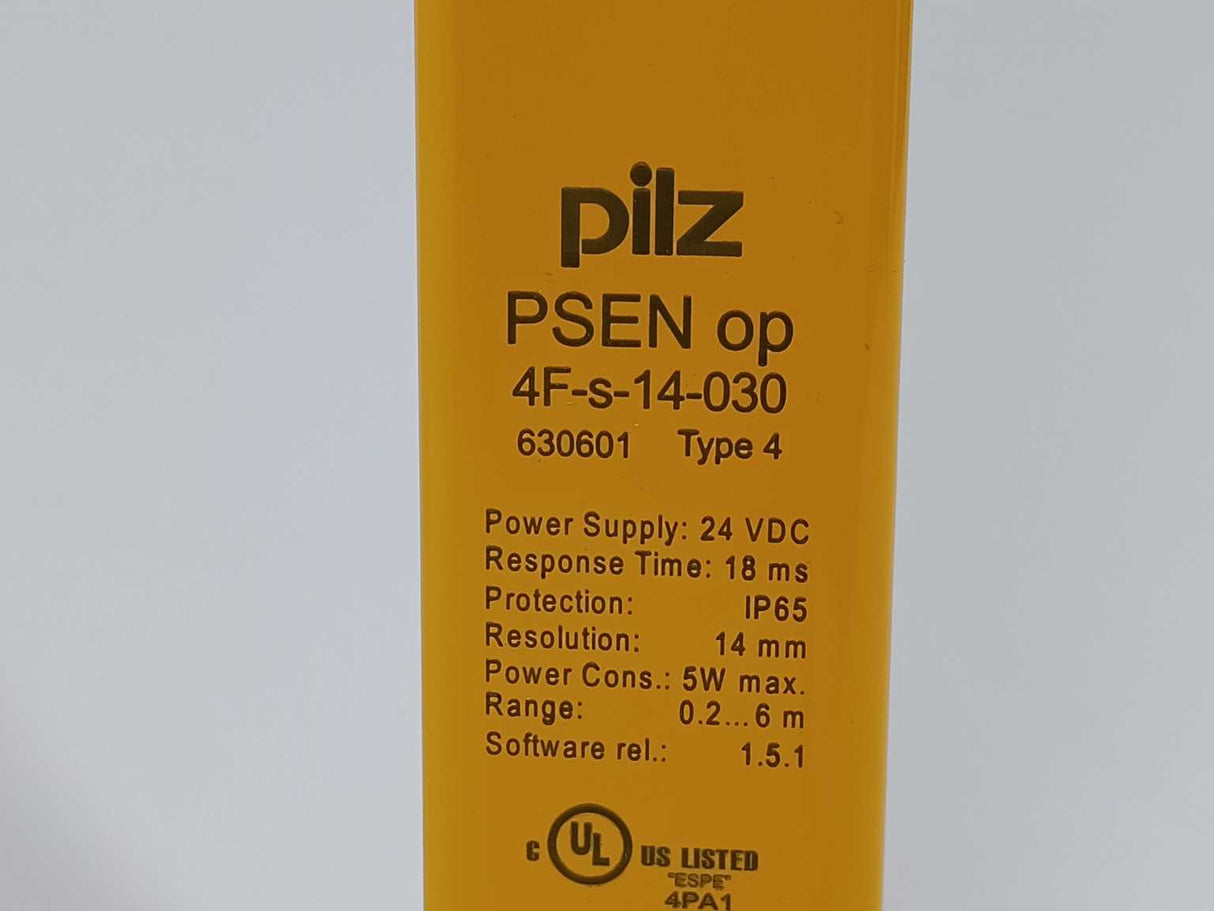 Pilz 630601 PSEN op4F-s-14-030 Safety Curtain. Emitter & Receiver