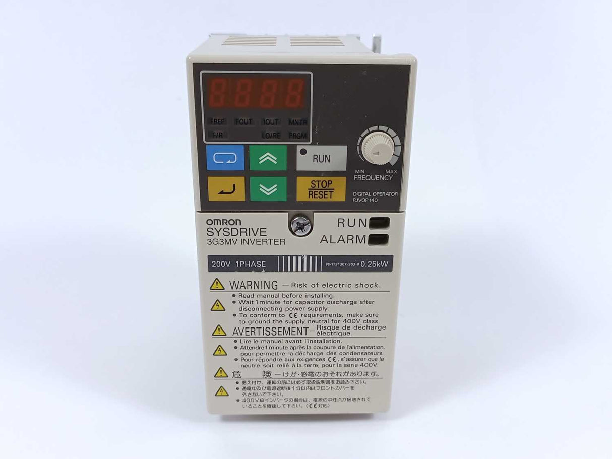 OMRON 3G3MV-AB002 Sysdrive 3G3MV Inverter W. DIGITAL OPERATOR PJVOP 140